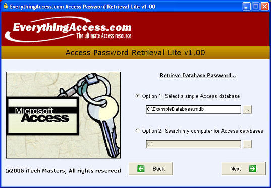 FREE Access Password Recovery
