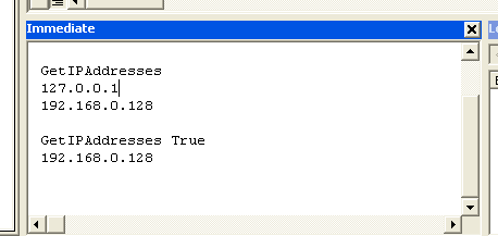 IP Address Function Example