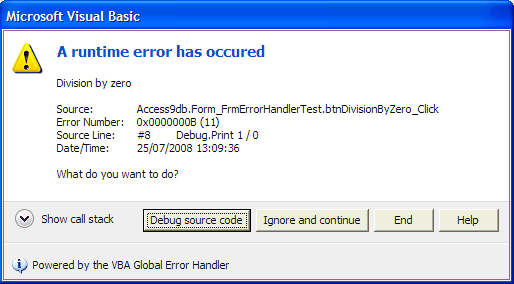 Vista Dialog Example